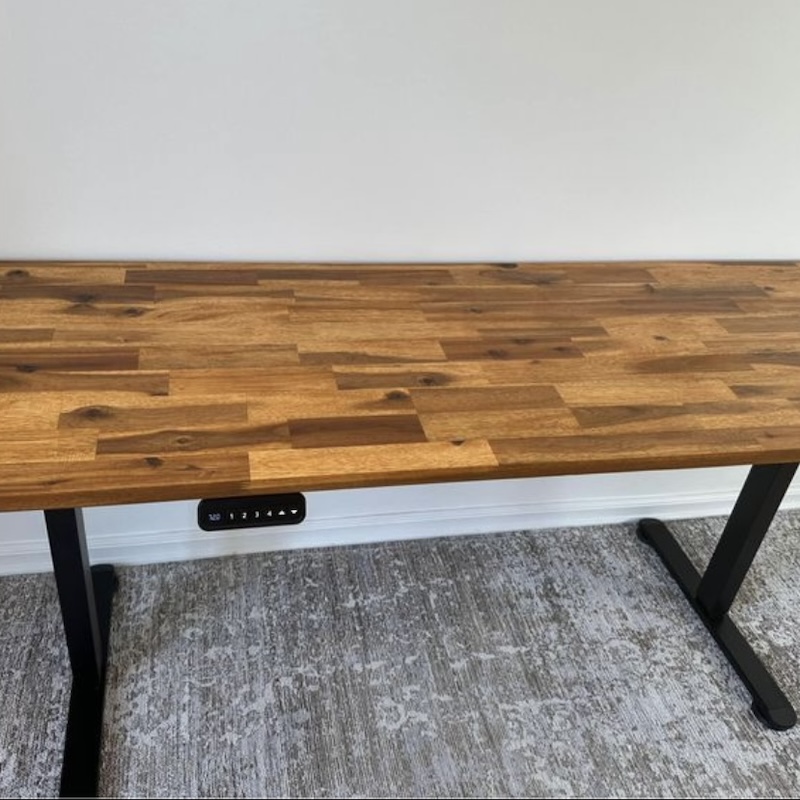 Acacia Hardwood Standing Desk image 1