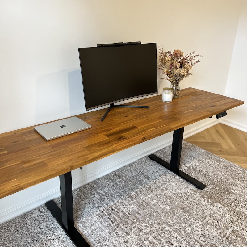 Acacia Hardwood Standing Desk image 4