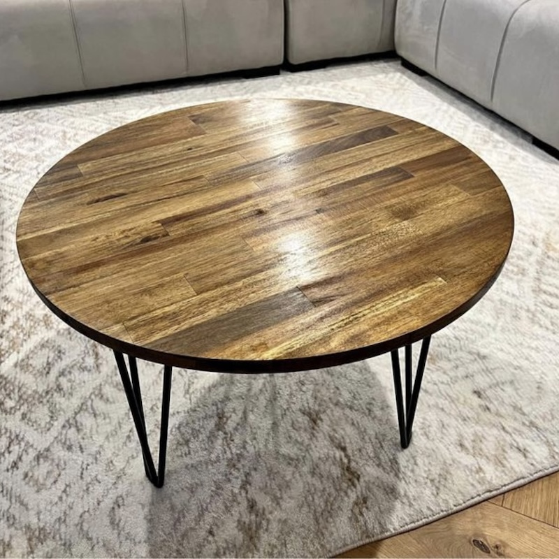 Acacia Round Coffee Table image 1