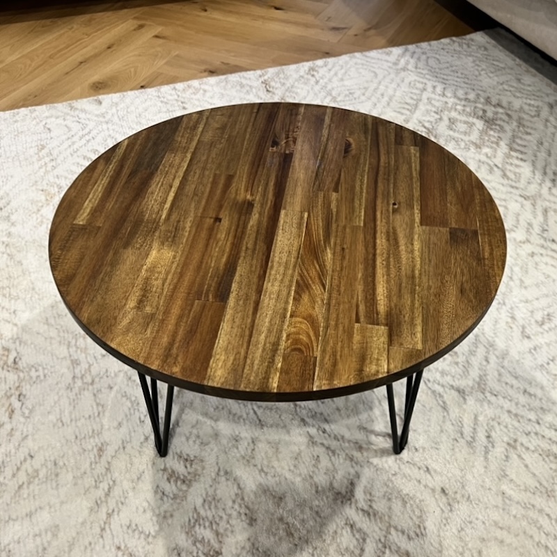 Acacia Round Coffee Table image 2