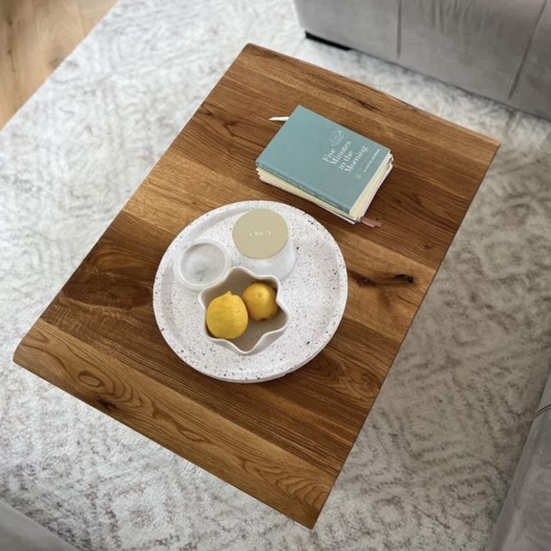 French Oak Coffee Table image 0