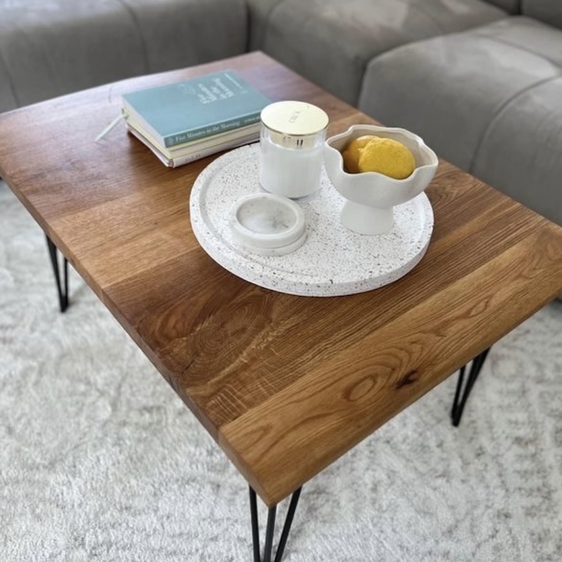 French Oak Coffee Table image 1