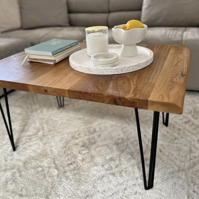 French Oak Coffee Table image 2