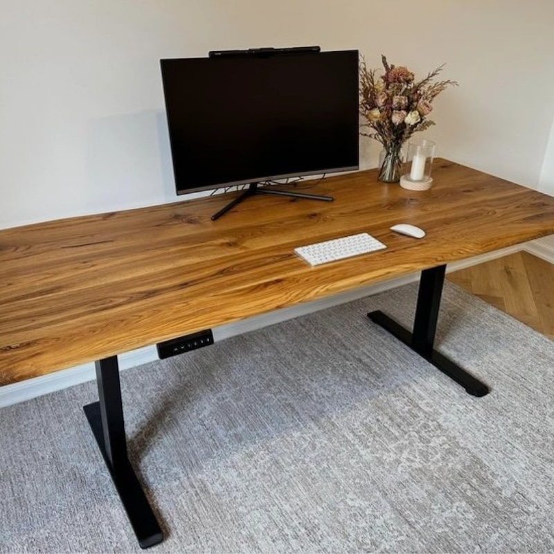 French Oak Standing Desk image 0